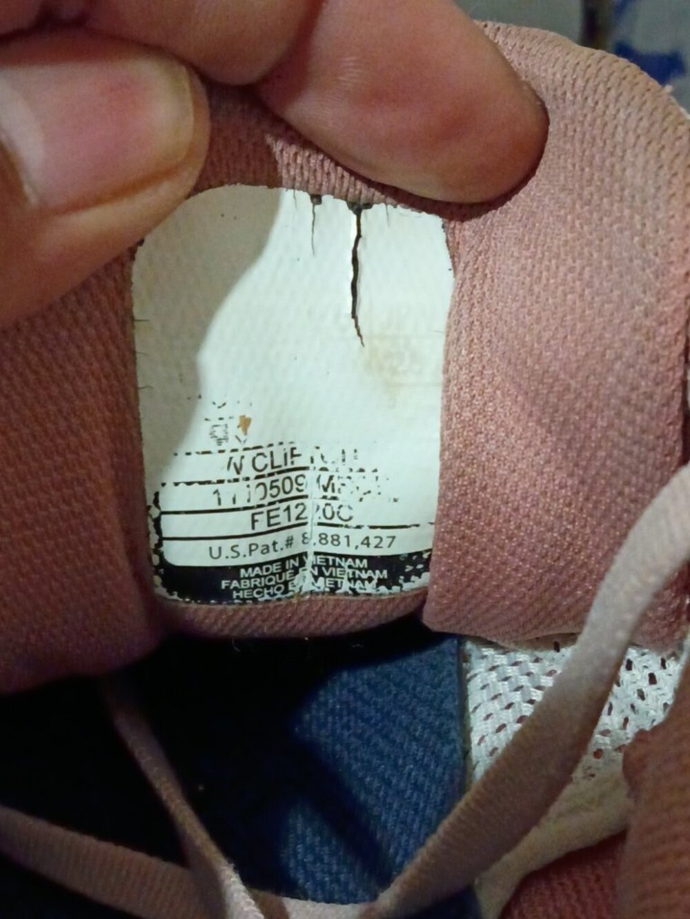 Hoka One One Clifton 7 Women's Sneakers Women's Size 11B 1110509 Pale Mauve - Picture 3 of 15